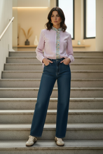 Camisa milrayas rosa
