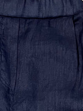 Pantalón Ibiza lino 100% Marino