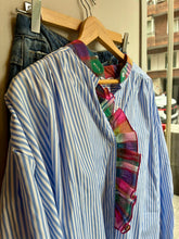 Camisa milrayas azul