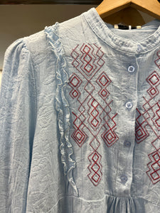 Camisa Tea azul claro